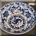 P02. Blue and white porcelain bowl. 